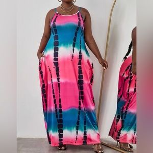 2x (16) Summer cami maxi dress